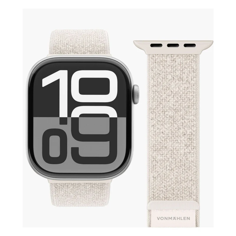 Vonmählen Loop Armband Cream passend für Apple Watch 40/41/42mm