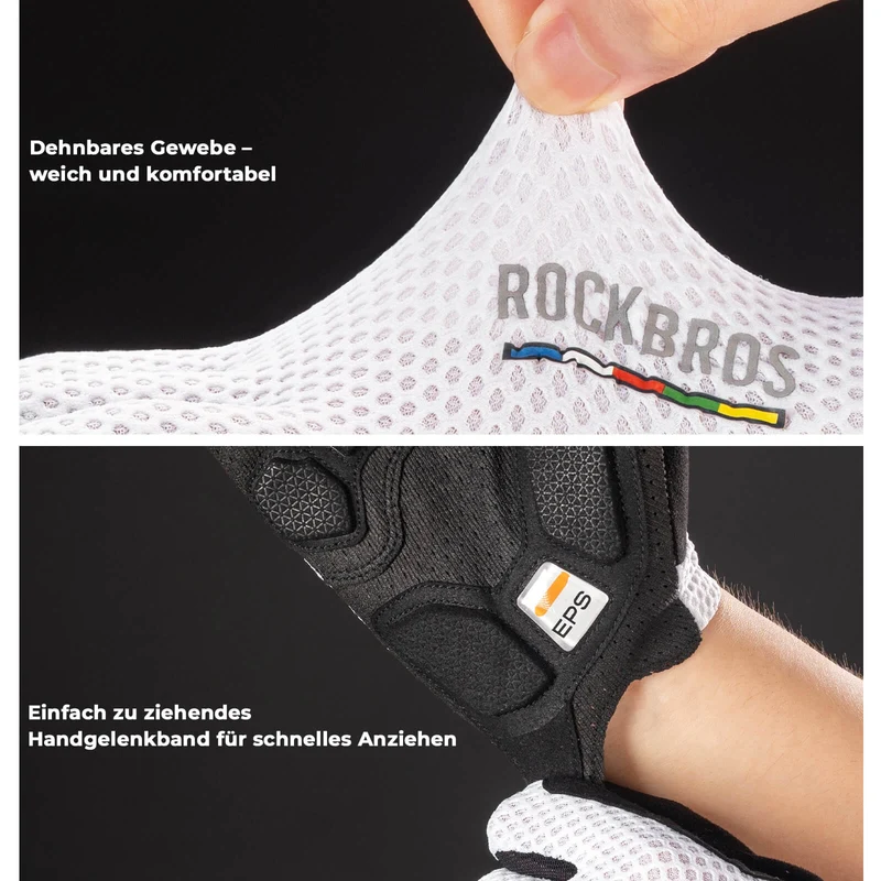 ДАРОГА ДА НЕБА Сэнсарны экран Fahrradhandschuhe SBR Polsterung atmungsaktiv