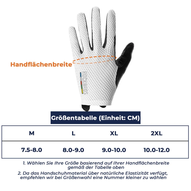 ДАРОГА ДА НЕБА Сэнсарны экран Fahrradhandschuhe SBR Polsterung atmungsaktiv