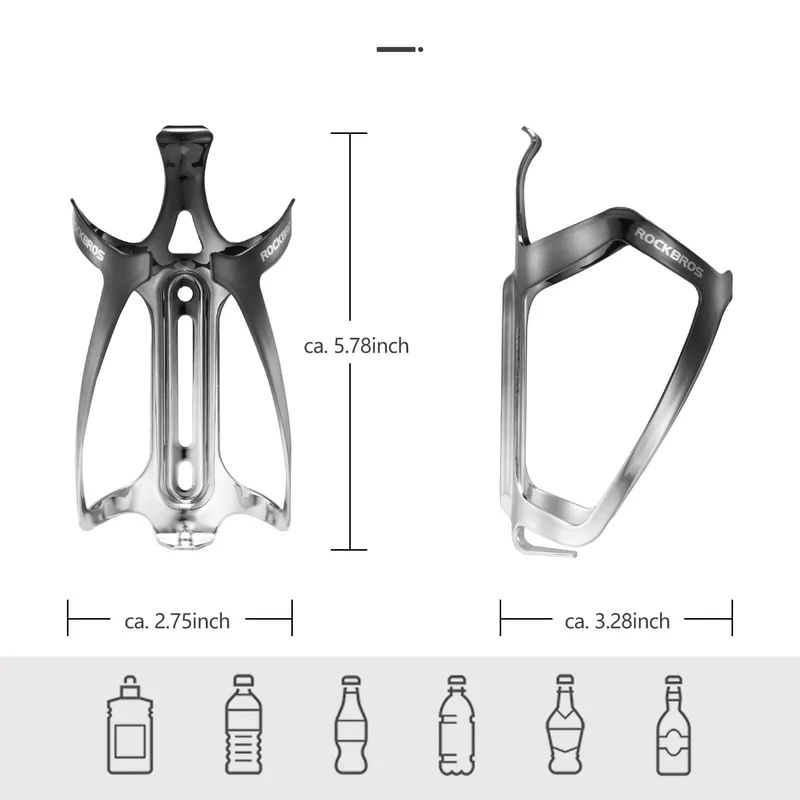 ROCKBROS Flaschenhalter Fahrrad Getränkehalter Leichtgewicht 30г