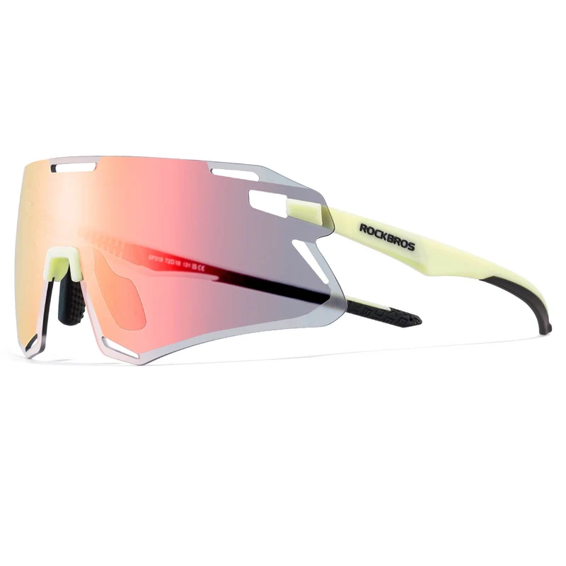 ROCKBROS Sonnenbrille Winddichte Fahrradbrille für Outdoor-Sportarten