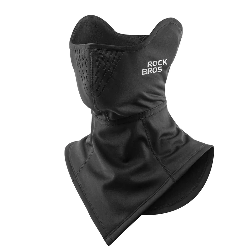 ROCKBROS Sturmhaube Fleece met een speciaal gezichtsmasker voor motor- en skifahrrad