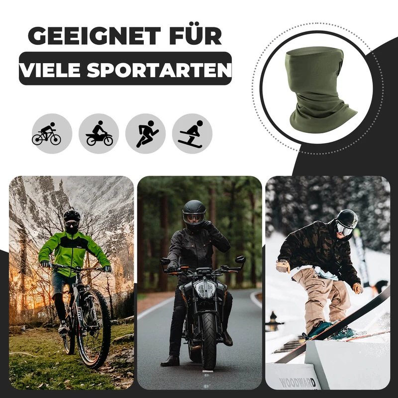 WEG NAAR HEMEL Sturmhaube Schlauchtuch