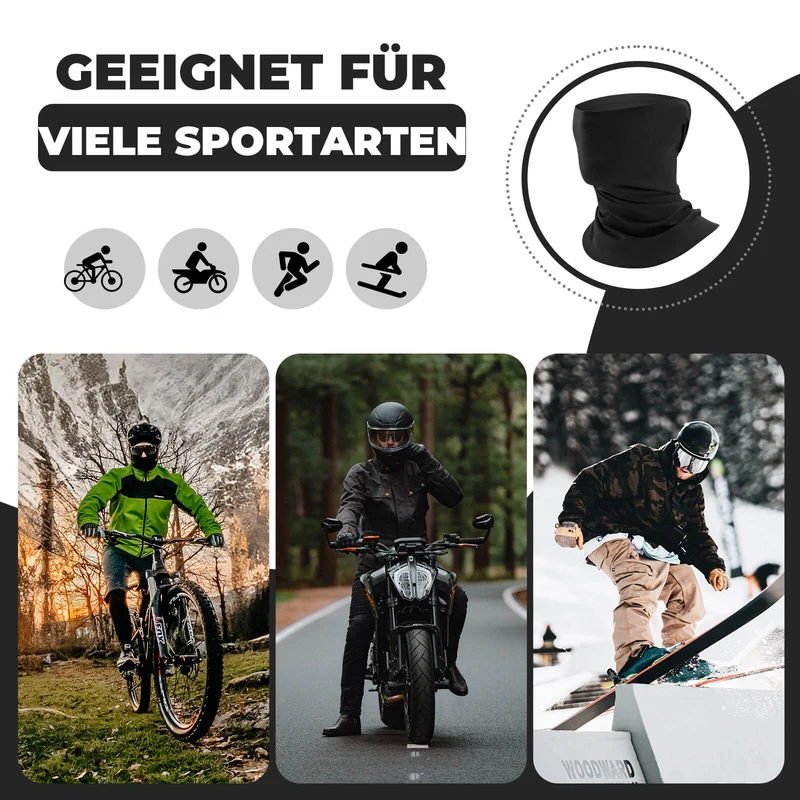 WEG NAAR HEMEL Sturmhaube Schlauchtuch