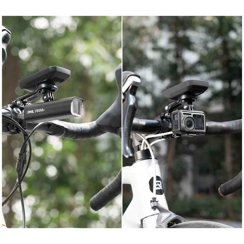 Fahrradcomputer Halterung Compatibel met Garmin/Bryton/GPS Fahrradlicht