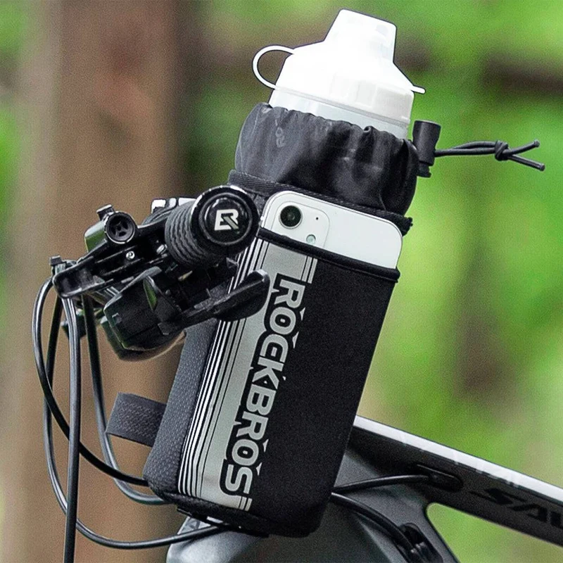 ROCKBROS Geïsoleerde Fahrrad Lenkertasche met Wasserflaschenhalter en Handytasche