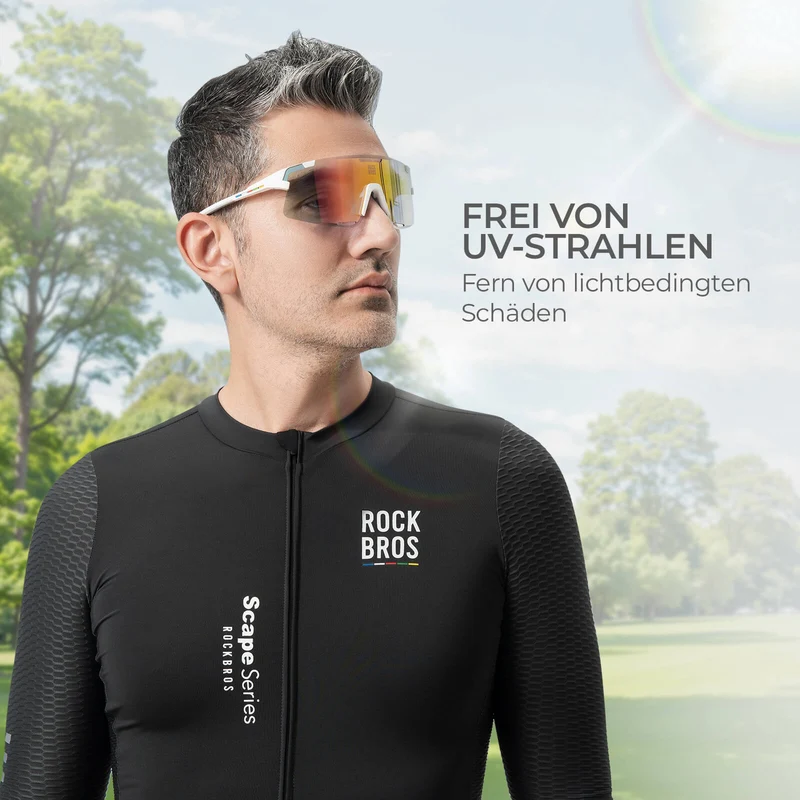 Fahrradbrille Drei-Gläser Konfigurationssystem - GRONDLOOS Serie
