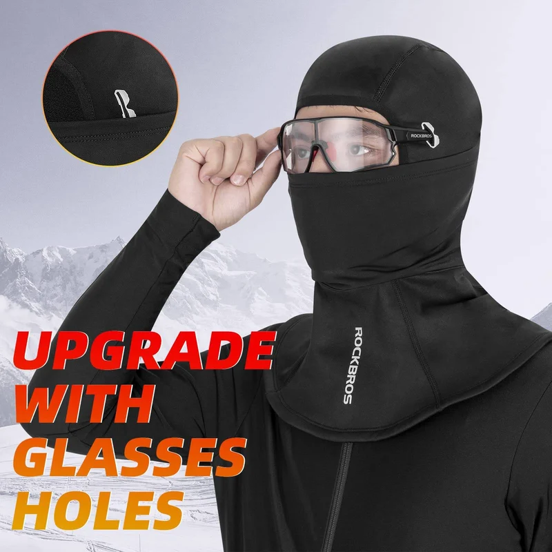 ROCKBROS Winter Bivakmuts Herren Winddicht Sturmmaske Outdoorsports