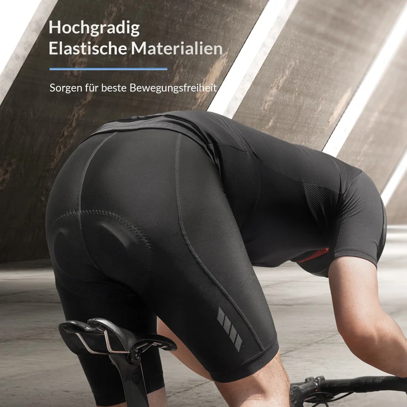 ROCKBROS Fahrradhose met 3D Sitzpolster Schnell bespeelt Herren