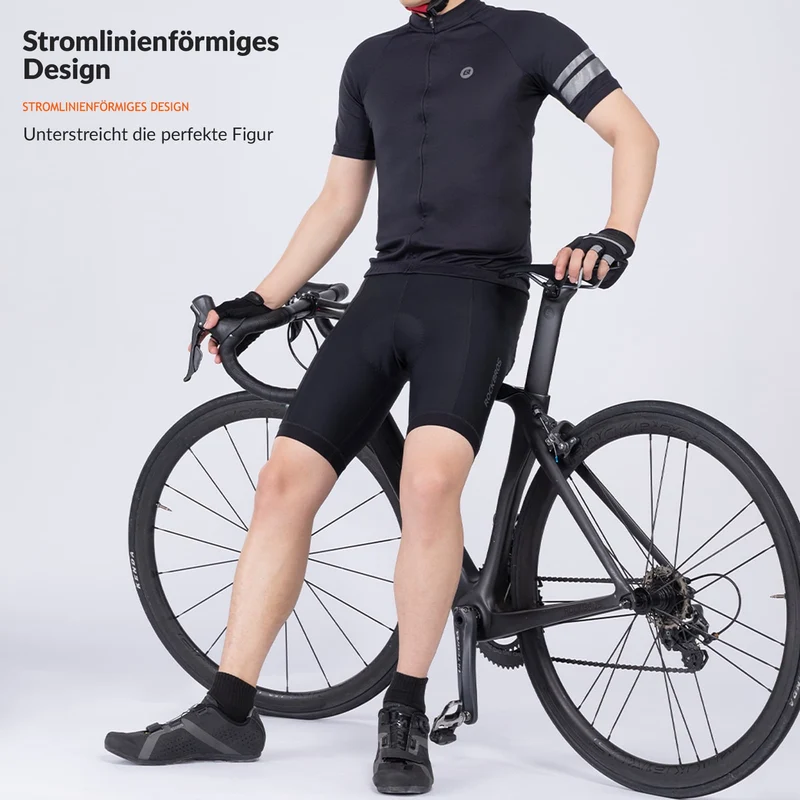 ROCKBROS Fahrradhose met 3D Sitzpolster Schnell bespeelt Herren