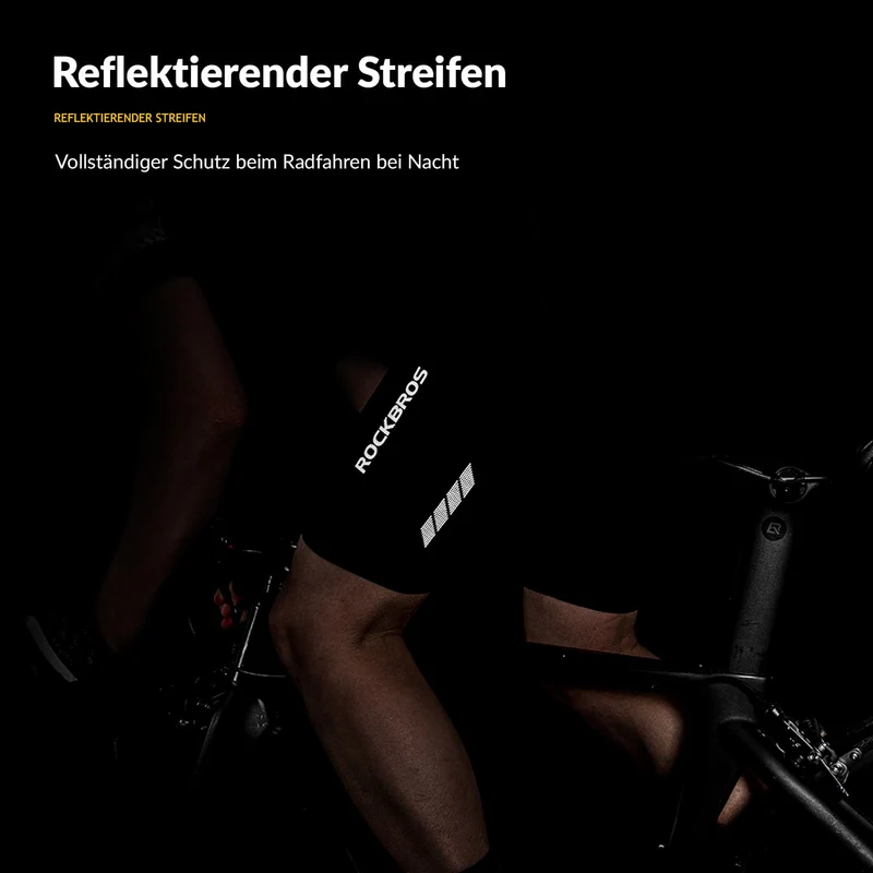 ROCKBROS Fahrradhose met 3D Sitzpolster Schnell bespeelt Herren