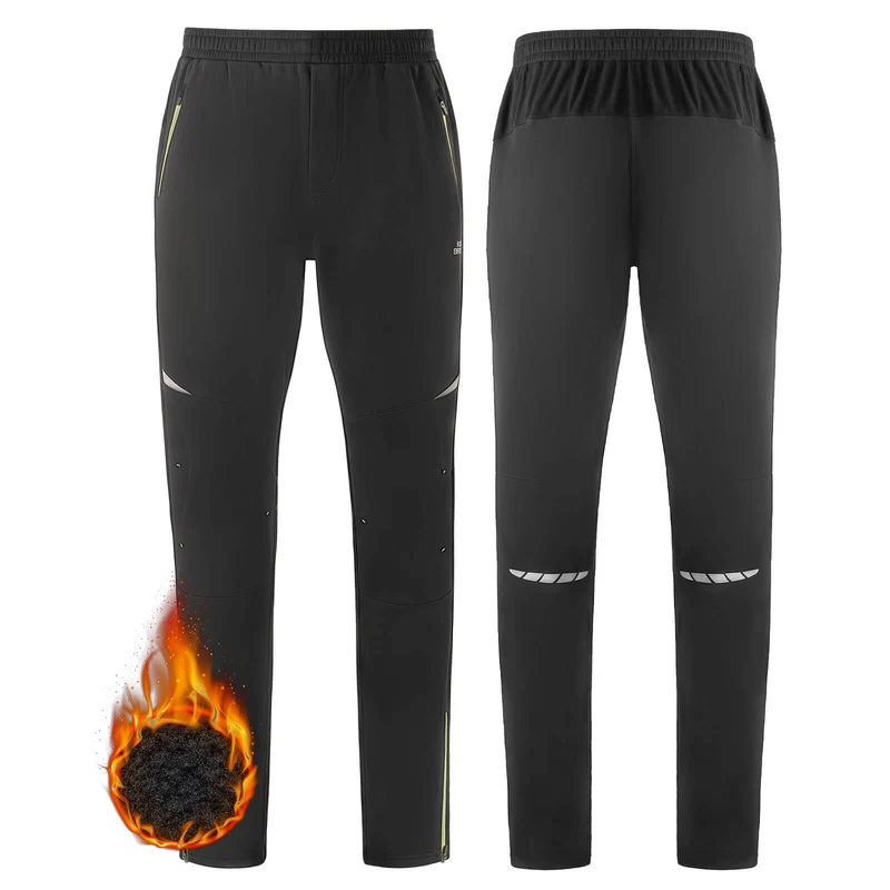 ROCKBROS Heren Fahrradhose Winddicht en warm voor winterse buitensport