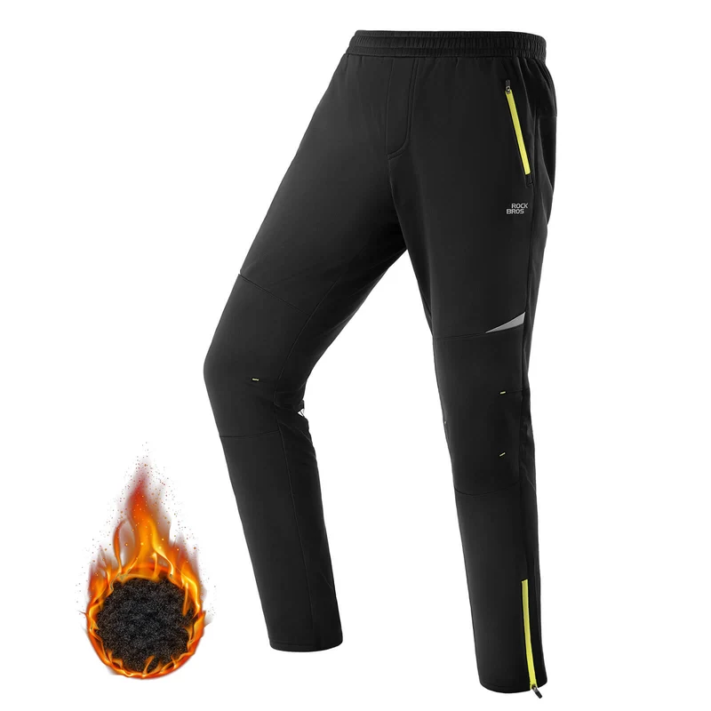 ROCKBROS Heren Fahrradhose Winddicht en warm voor winterse buitensport