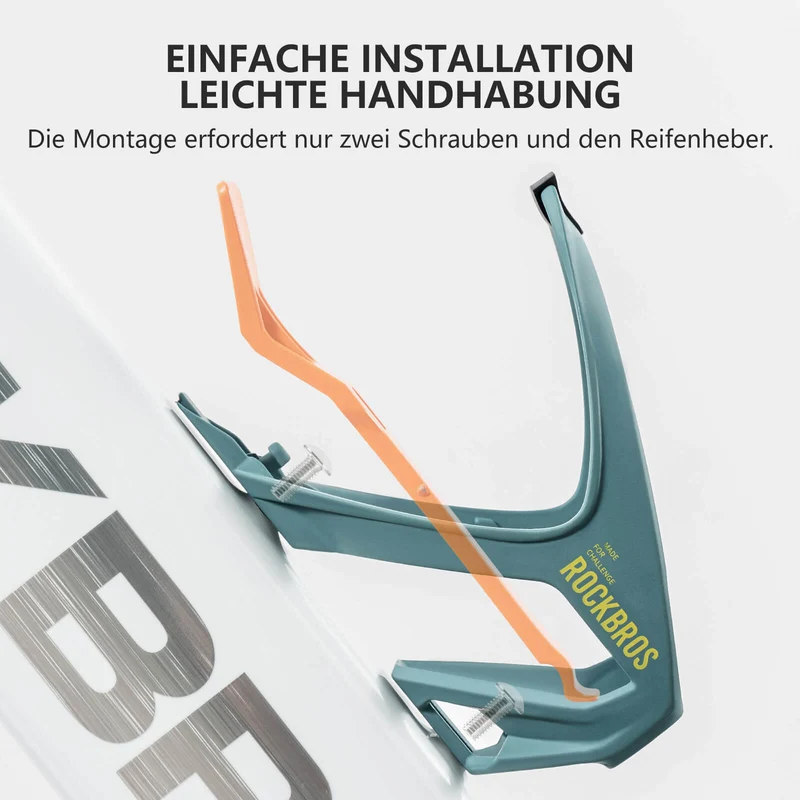 ROAD TO SKY 2-in-1 Fahrrad Flaschenhalter met Reifenheber Leicht
