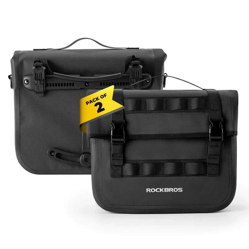 ROCKBROS Wasserdicht Fahrrad Gepäckträgertasche met Schultergurt hinten 15L