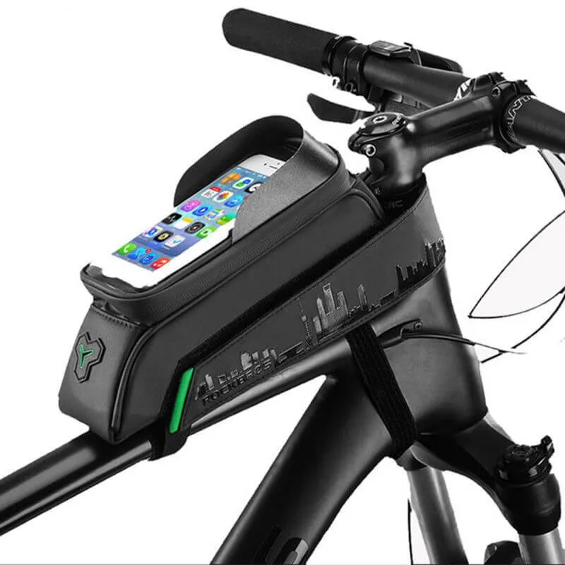 ROCKBROS Fahrrad Oberrohrtassche Wasserdicht Handige tas met touchscreen