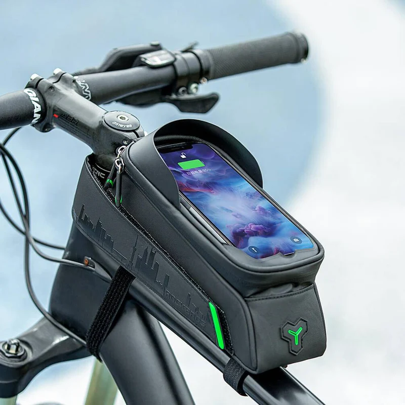 ROCKBROS Fahrrad Oberrohrtassche Wasserdicht Handige tas met touchscreen