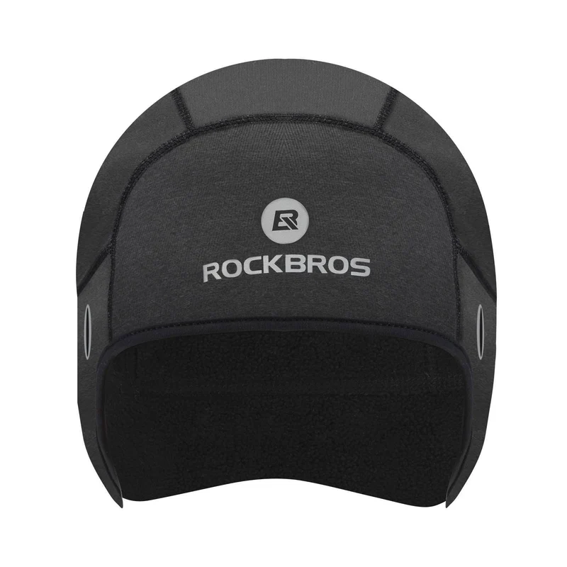 ROCKBROS Winter Fahrrad Mütze Winddicht Helmmütze met Brillenlöcher