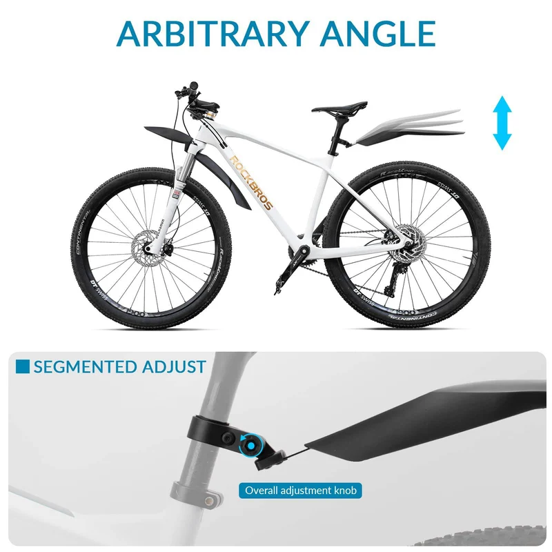 ROCKBROS Fahrrad Schutzblech Set Mountainbikes Universal Spritzschutz