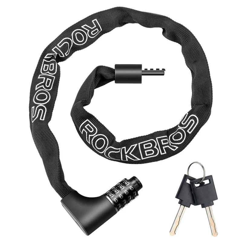 ROCKBROS Zahlenschloss met 4-stelligem Zahlencode 96 cm Länge