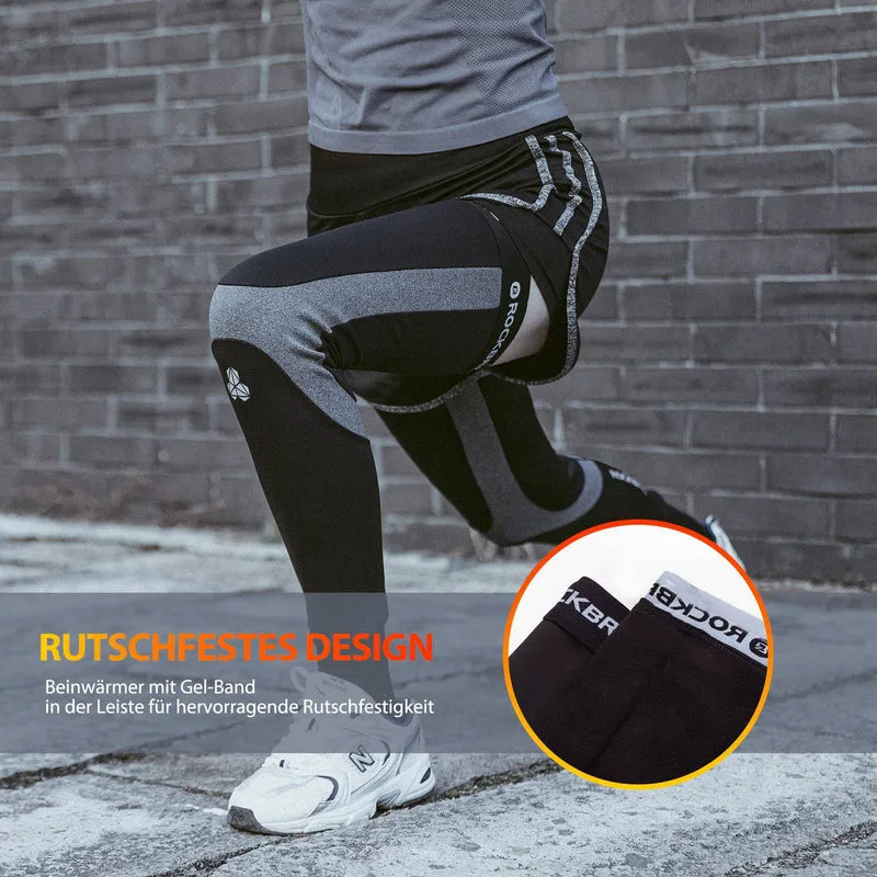 ROCKBROS Radsport Beinlinge Winter Beinwärmer voor Damen & Herren