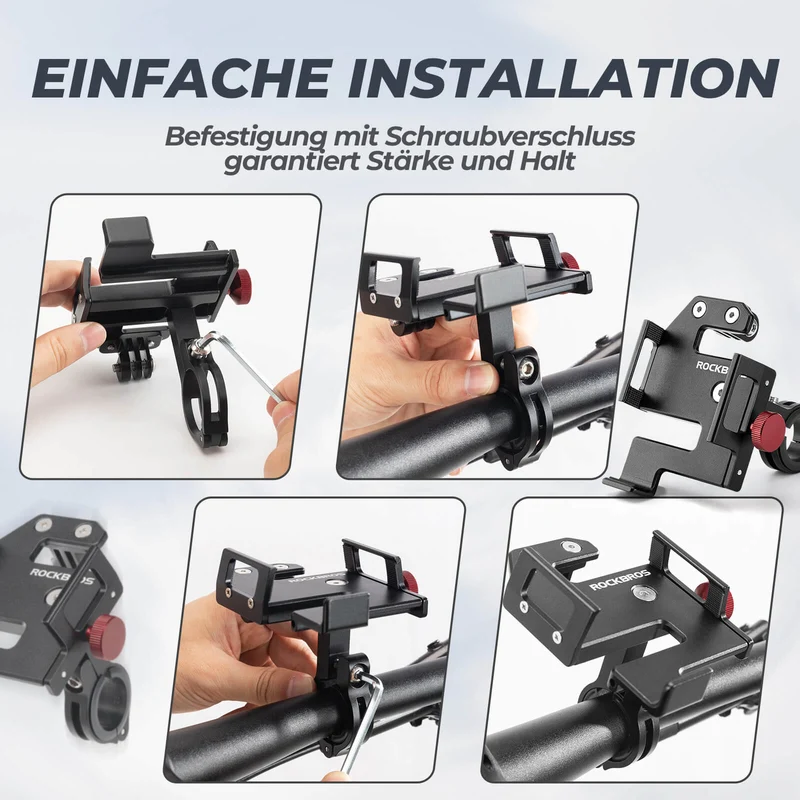 ROCKBROS Handyhalter Fahrrad voor 4,7"-7,09"