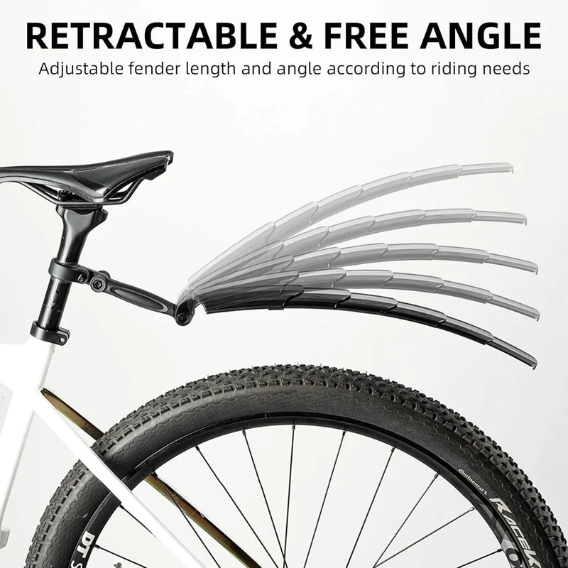 Fahrrad Schutzblech Set Vorne/Hinten Verstellbar
