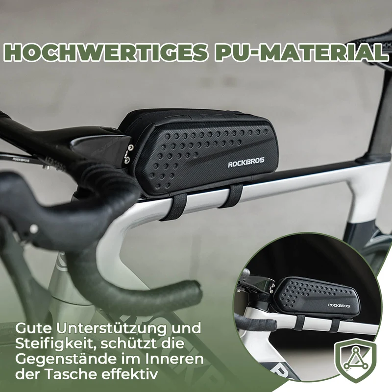 Rahmentasche Oberrohrtasche Schwarz 1,1л