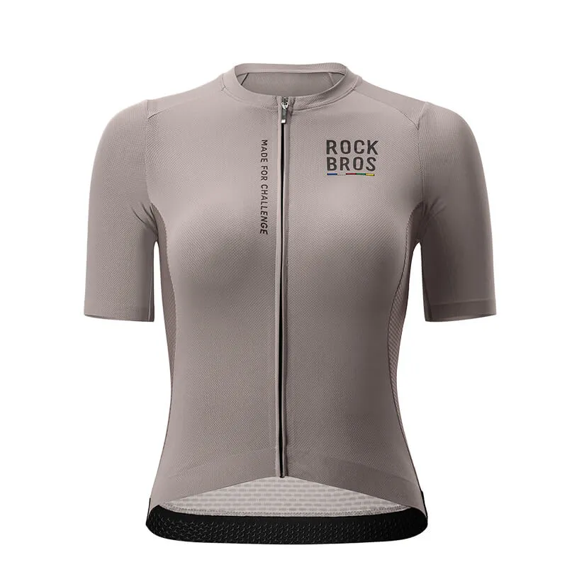 ROAD TO SKY Damen Kurzarm Fahrradtrikot Fahrrad Jersey voor MTB en Rennrad