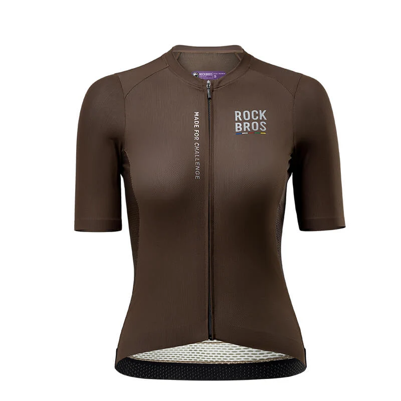 ROAD TO SKY Damen Kurzarm Fahrradtrikot Fahrrad Jersey voor MTB en Rennrad