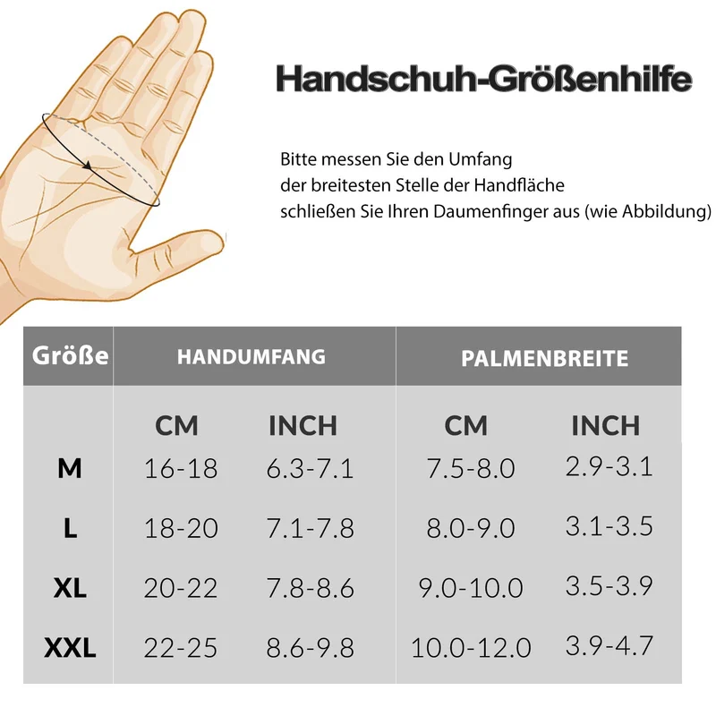 ROCKBROS Frühlings- en Herbst-Sport-Reithandschuhe Anti-Rutsch en reflektierend