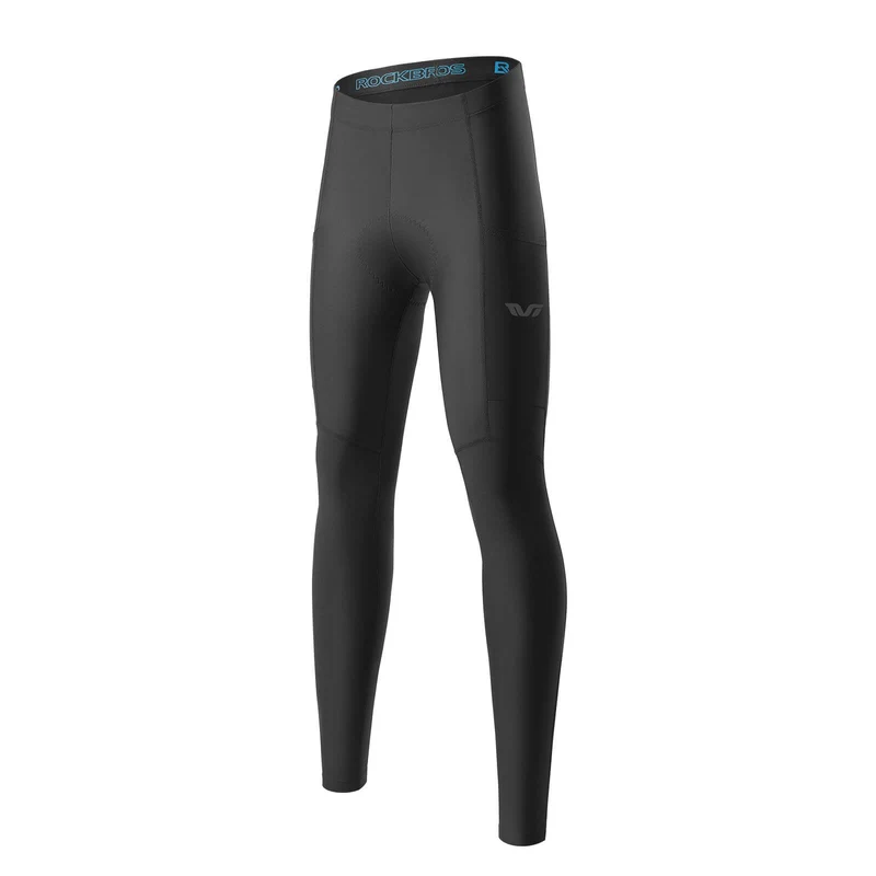 ROCKBROS Dames Winter Fahrradhose Lang Gepolstert Elastisch Atmungsaktiv