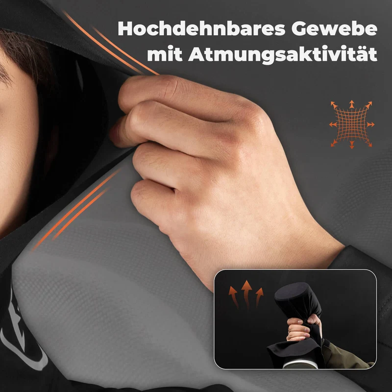 Балаклава ROCKBROS Motorrad Helmhaube Atmungsaktive für Fahrrad & Ski Unisex