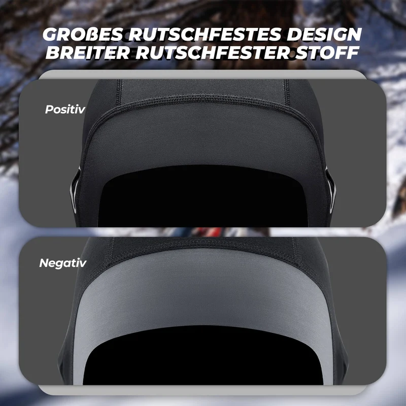 Балаклава ROCKBROS Motorrad Helmhaube Atmungsaktive für Fahrrad & Ski Unisex