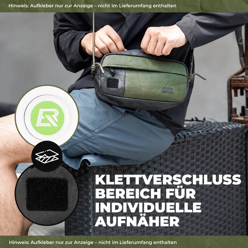 2-in-1 Lenkertasche Wasserabweisend met Schultergurt 1,5L