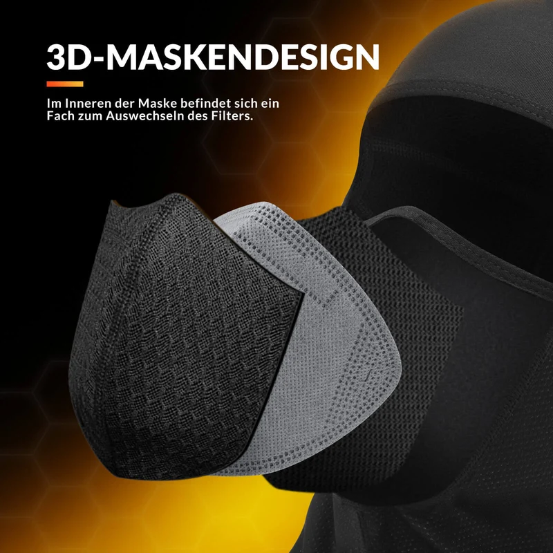 ROCKBROS Sturmhaube Зімовая Балаклава Gesichtsmaske Warm Winddicht
