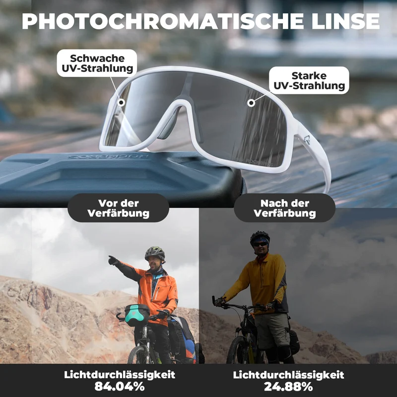 Anti-Beschlag Sonnenbrille Selbsttönend – Серыя SHOWDOW