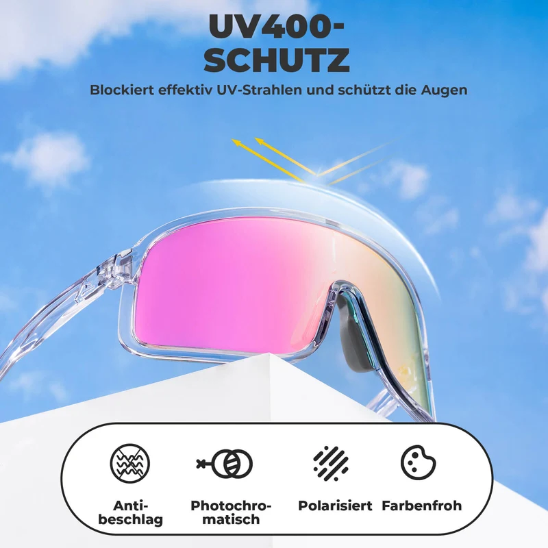 Anti-Beschlag Sonnenbrille Selbsttönend – Серыя SHOWDOW