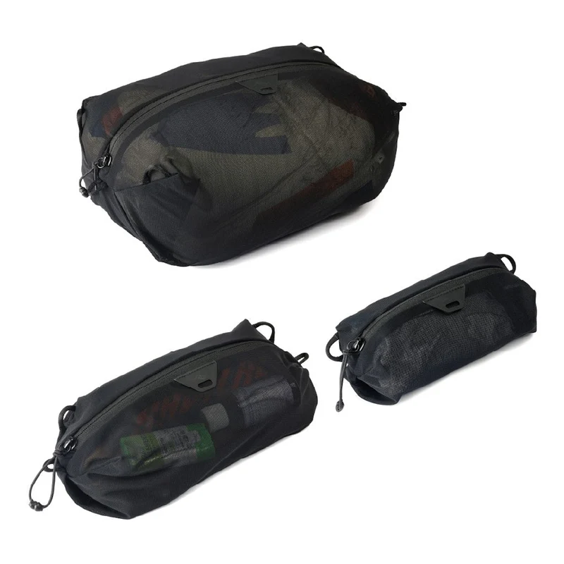 Ultralight Mesh Packing Cube // BUNDLE // XXS-XS-S // Black