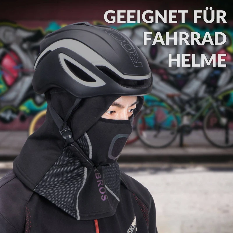 ROCKBROS Sturmhaube met actieve mesh voor outdoorsport unisex