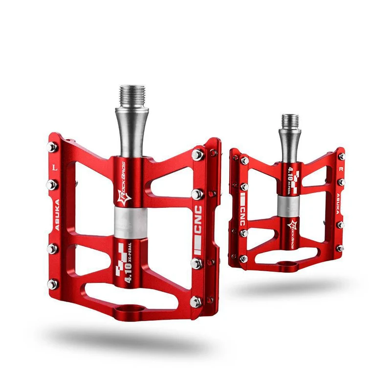 ROCKBROS Fahrrad Pedale 9/16 voor MTB/BMX/Rennrad 4 afgedichte lagers