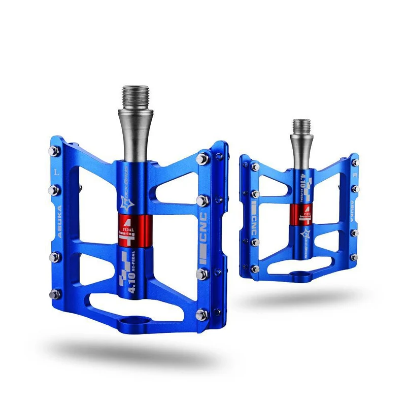 ROCKBROS Fahrrad Pedale 9/16 voor MTB/BMX/Rennrad 4 afgedichte lagers