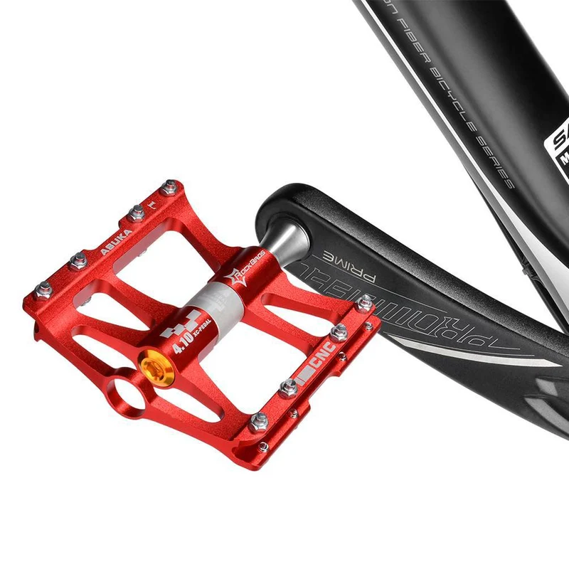 ROCKBROS Fahrrad Pedale 9/16 voor MTB/BMX/Rennrad 4 afgedichte lagers
