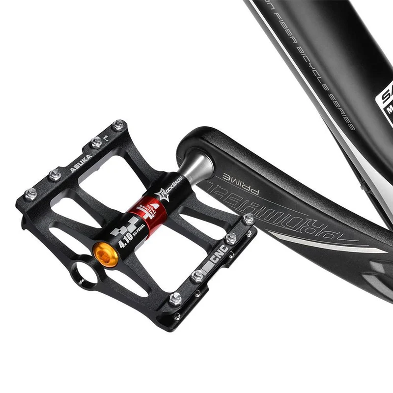 ROCKBROS Fahrrad Pedale 9/16 voor MTB/BMX/Rennrad 4 afgedichte lagers