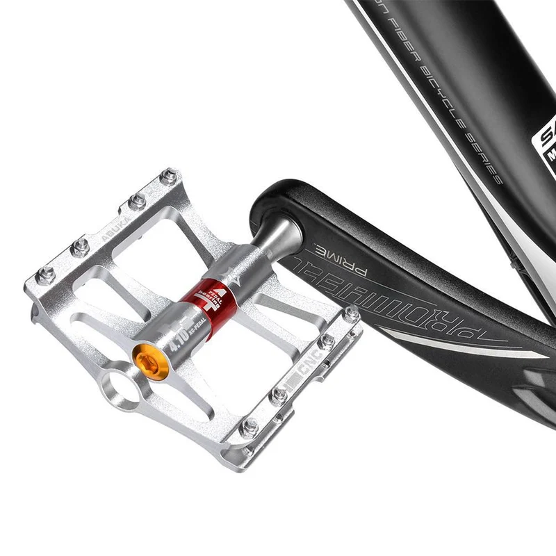 ROCKBROS Fahrrad Pedale 9/16 voor MTB/BMX/Rennrad 4 afgedichte lagers