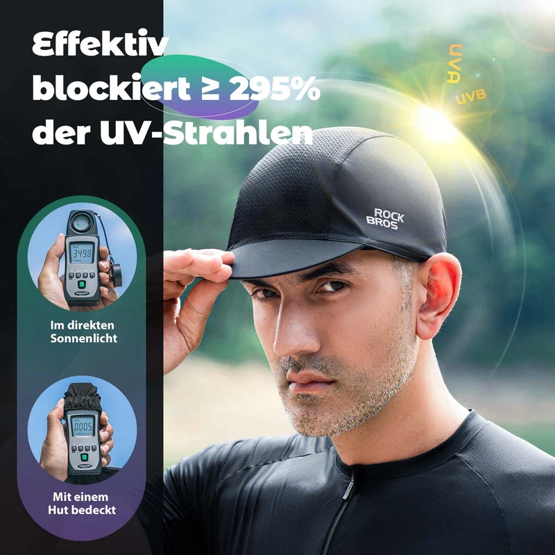 ROCKBROS Fahrrad Kappe Sommer Anti-Schweiß Leichte Radmütze унісекс