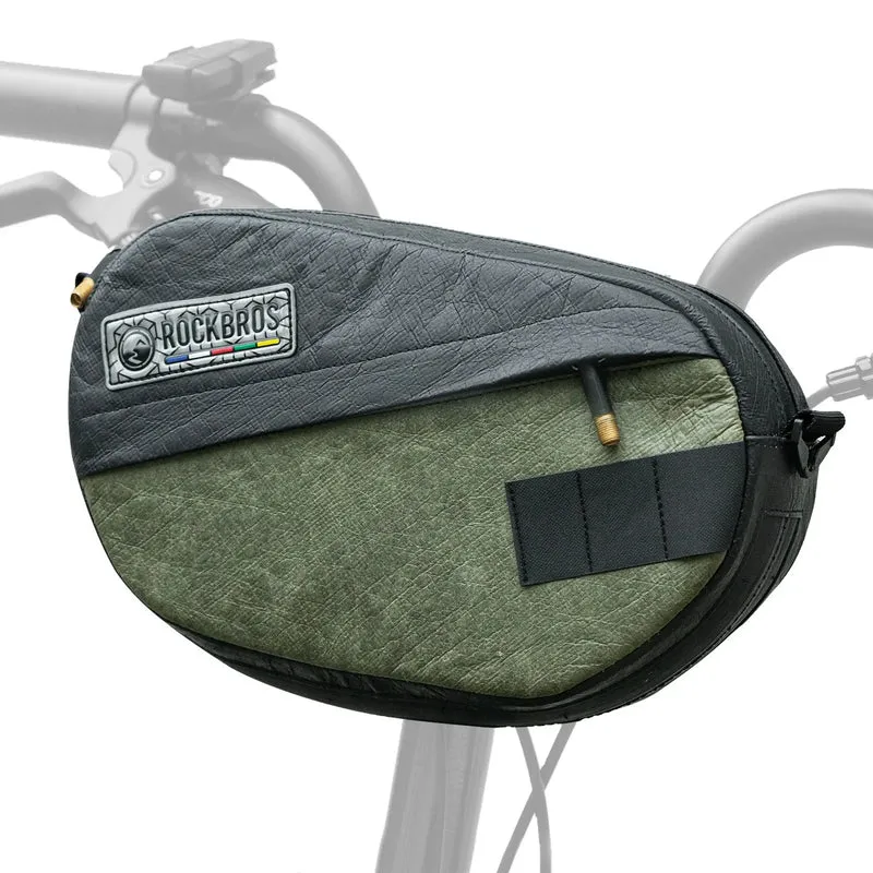 ROAD TO SKY Nachhaltige Fahrrad-Lenkertasche aus recycelten Reifen 2.5L