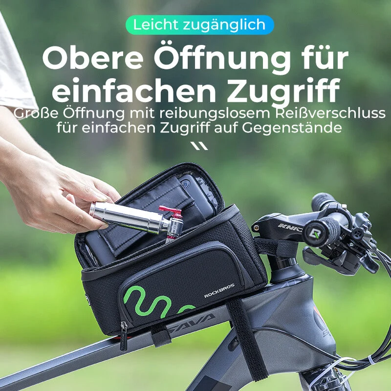 Bedien uw smartphone met regenbescherming