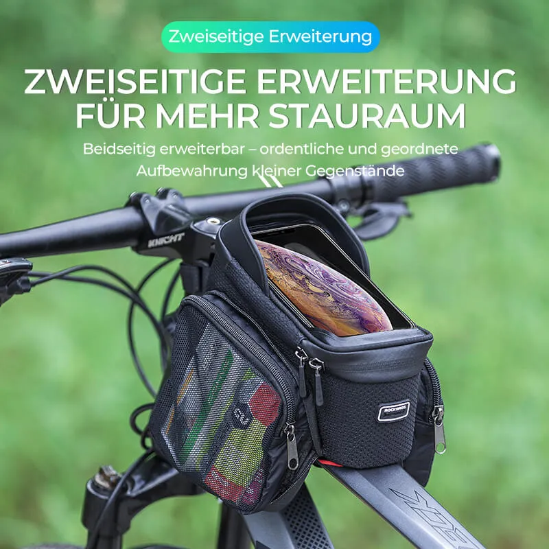 Bedien uw smartphone met regenbescherming