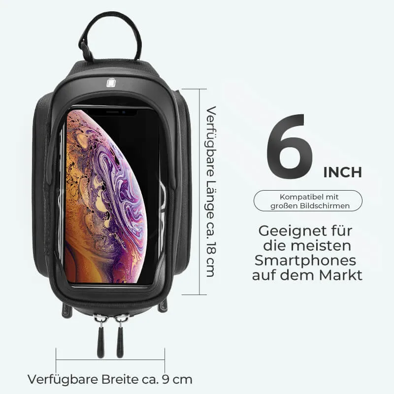 Bedien uw smartphone met regenbescherming